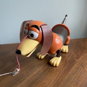 Slinky Dog Toy - Brown and Yellow